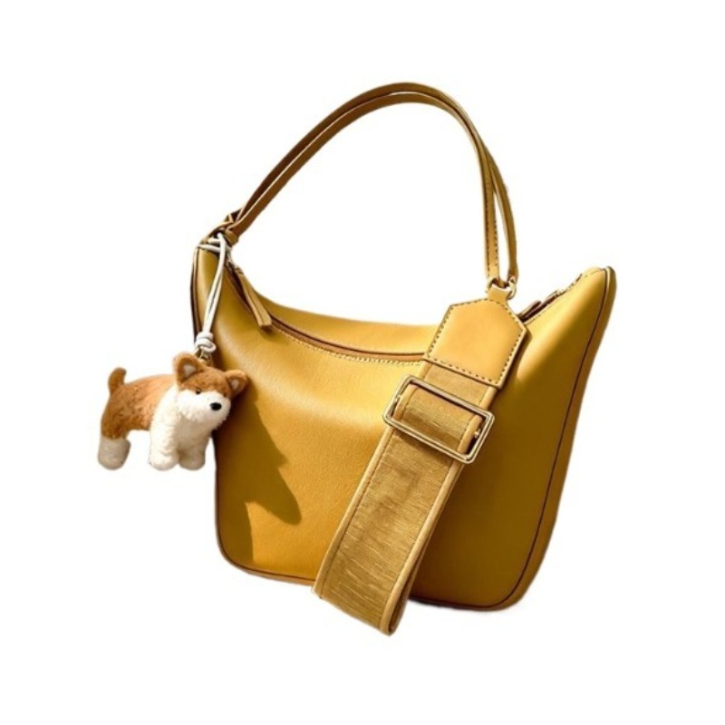 Luxury Bags Yellow - Yellow Portable Dumpling Bag Women's Light