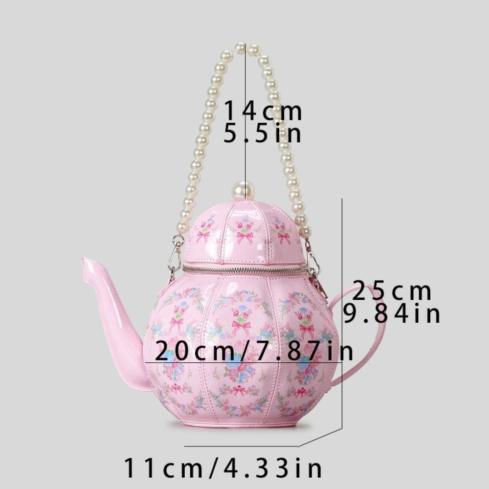 New PU Leather Teapot Design H - Luxury Bags Girls 评论和价格