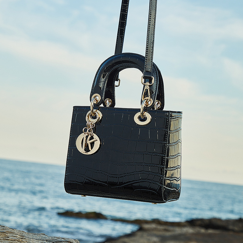 100% Genuine Leather Luxury Mi - Bucket Bag Suede 评论和价格