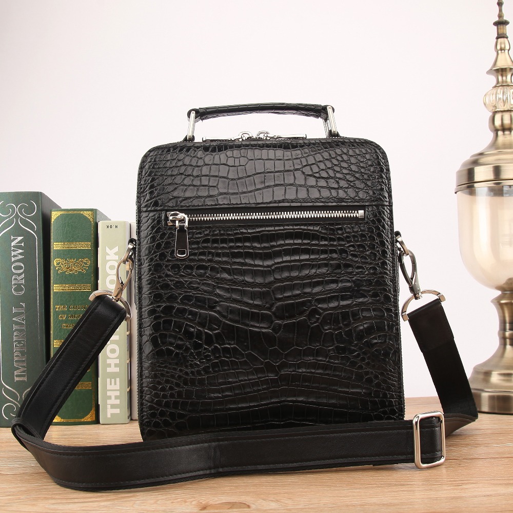 Hot luxury quality Men's Genui - Luxury Bags With Silver Hardware 评论和价格