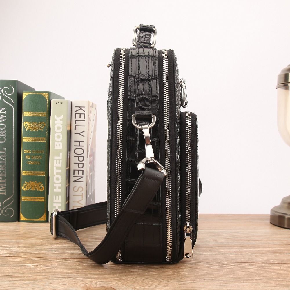 Hot luxury quality Men's Genui - Luxury Bags With Silver Hardware 评论和价格