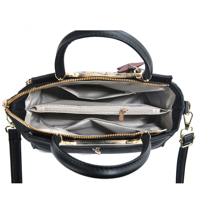 Stylish women's handbag, solid - Luxury Bags For You 评论和价格