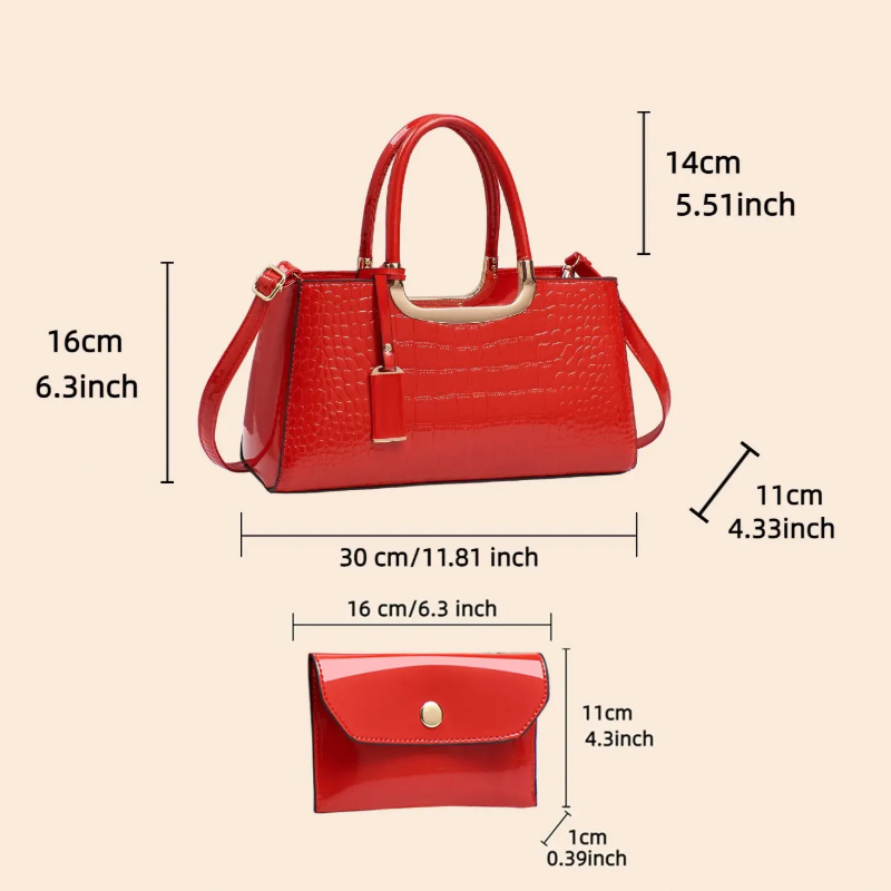 Women's Handbag Set, Light Lux - Luxury Bags For You 评论和价格