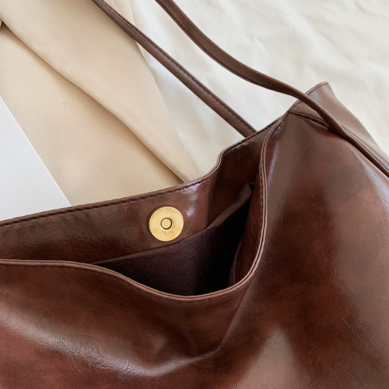 Women Tote Bag Fashion Underar - Bucket Bag Suede 评论和价格