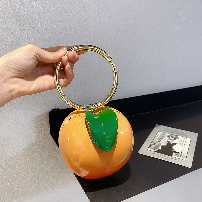New Yellow Peach Design Women  - Luxury Bags Yellow 评论和价格