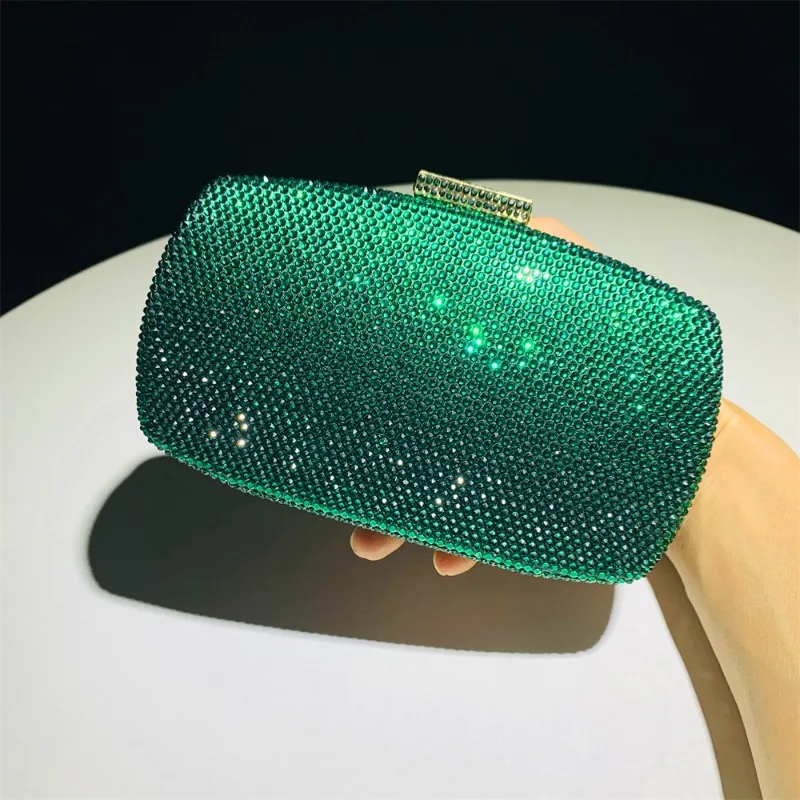 High End Luxury Rhinestone Han - Luxury Bags Yellow 评论和价格
