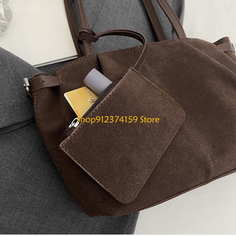 G5AE Fashion Purses and Handba - Bucket Bag Suede 评论和价格