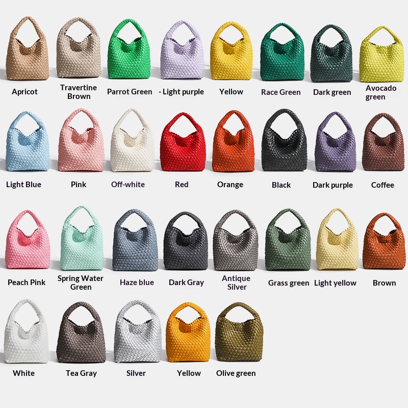 Women Woven Tote Bag Luxury De - Bucket Bag Suede 评论和价格