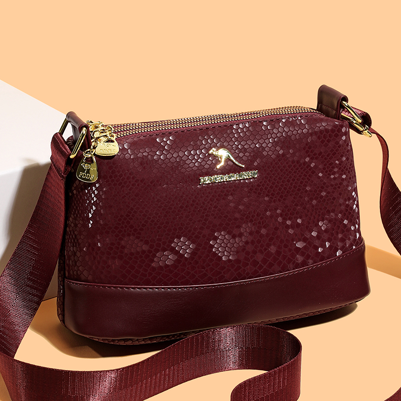 Snake Patterned Shoulder Bag W - Luxury Bags Girls 评论和价格