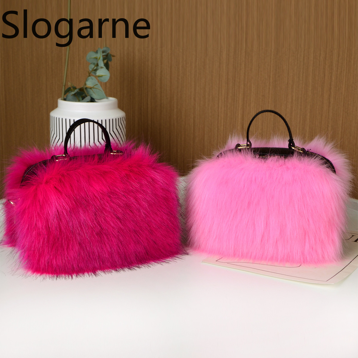 New High Quality Fox Fur Handb - Luxury Bags Girls 评论和价格