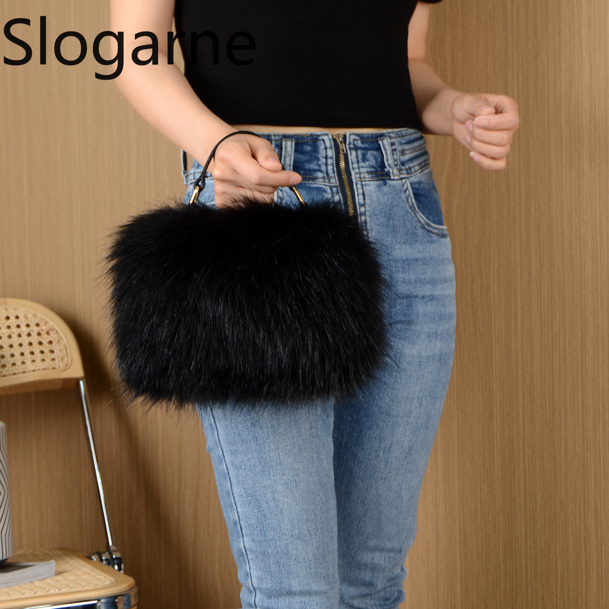 New High Quality Fox Fur Handb - Luxury Bags Girls 评论和价格