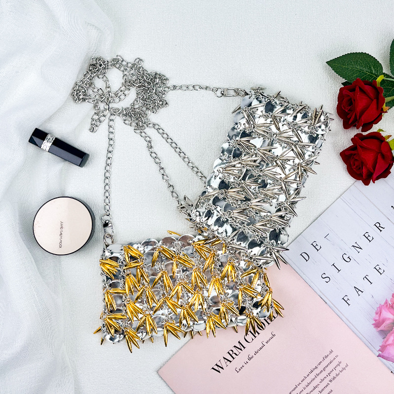 2026 New Shiny Silver Sequin W - Luxury Bags Girls 评论和价格