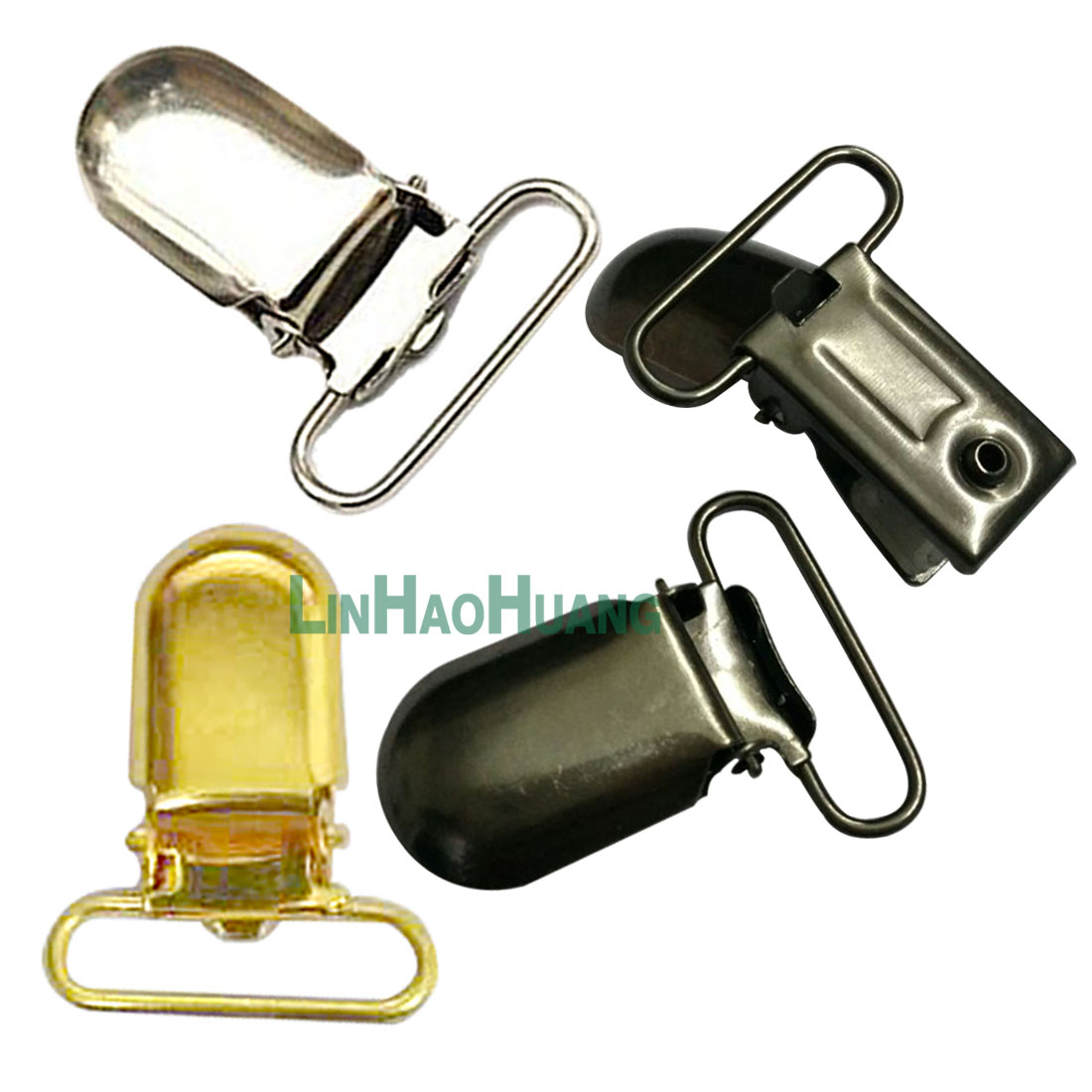 30pcs Metal Suspender Clips D  - Luxury Bags With Silver Hardware 评论和价格