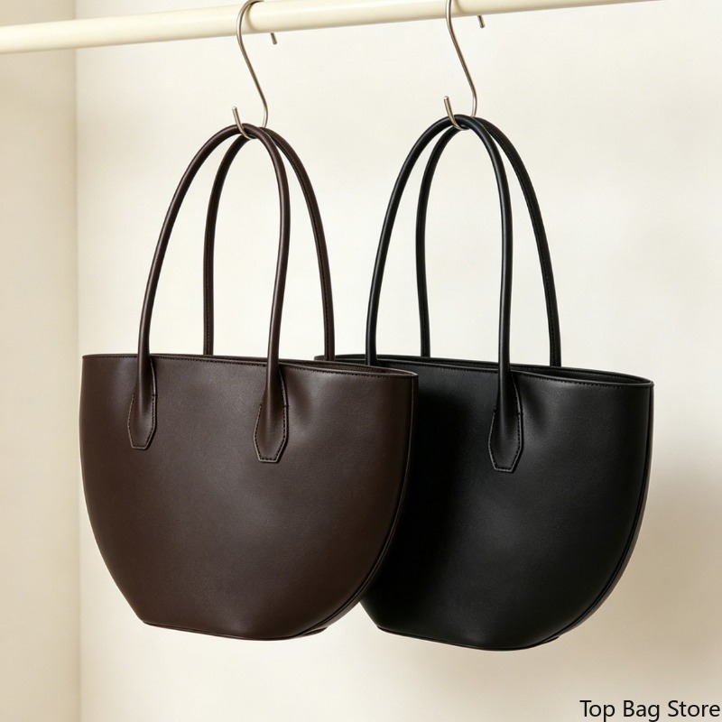 Women's Shoulder Tote Bag Luxu - Half Moon Bag Suede 评论和价格