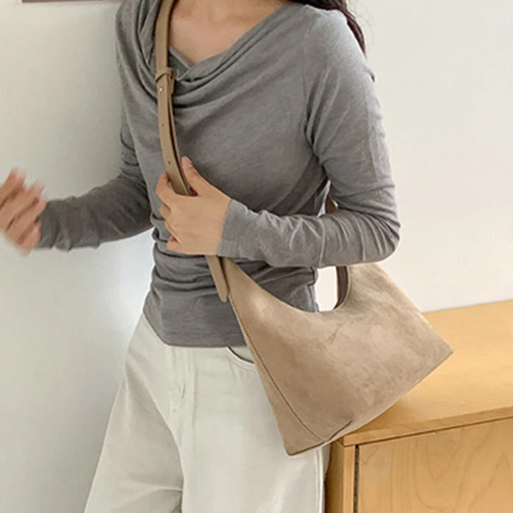 Luxury Leopard Crescent Women  - Half Moon Bag Suede 评论和价格