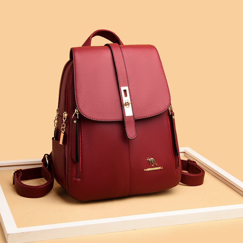 Luxury Women Leather Backpacks - Luxury Bags Girls 评论和价格
