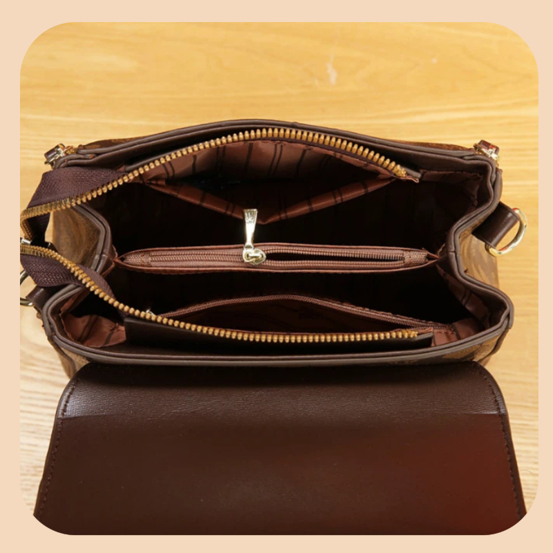3-piece women's bag set, light - Luxury Bags For You 评论和价格