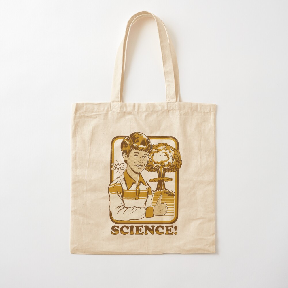 Science! Tote Bag shoping bag  - Luxury Bags No Logo 评论和价格