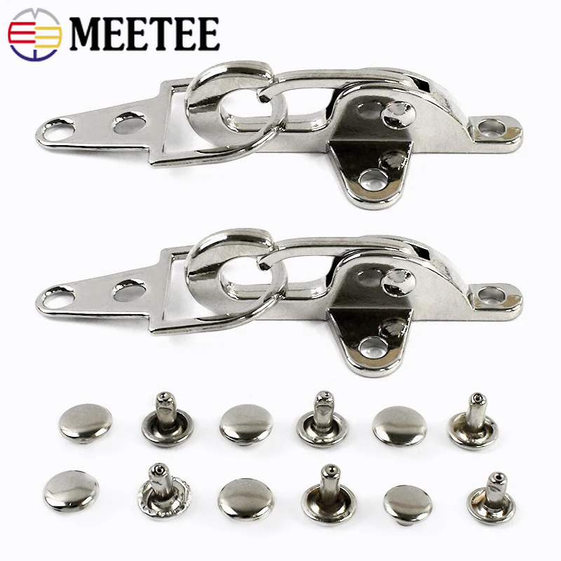1/2/3/4/5Pcs 4/5cm Silver Meta - Luxury Bags With Silver Hardware 评论和价格