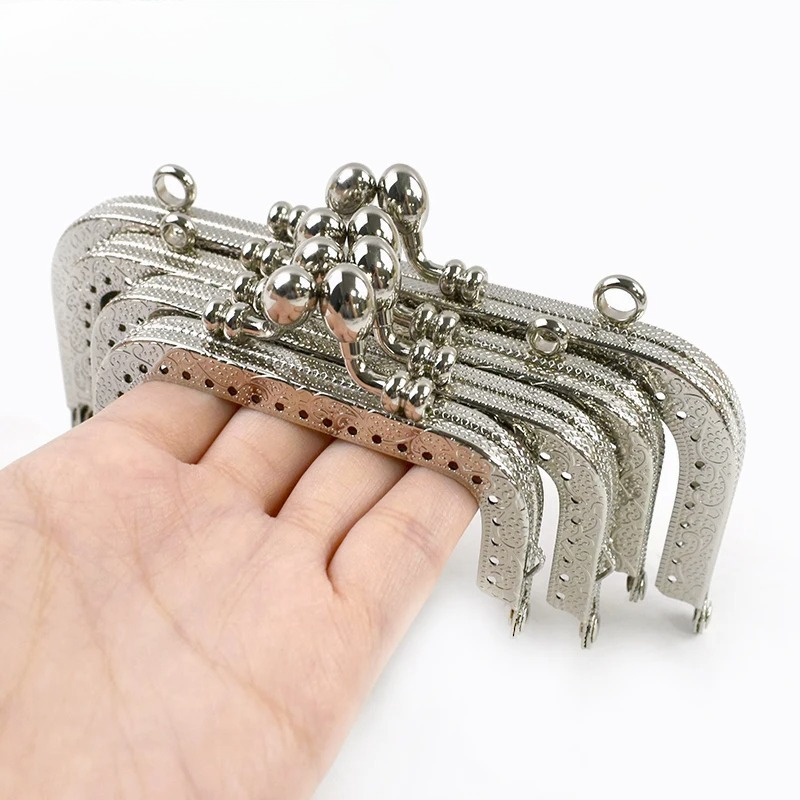 1/2/5Pcs 8.5-20cm Silver Embos - Luxury Bags With Silver Hardware 评论和价格