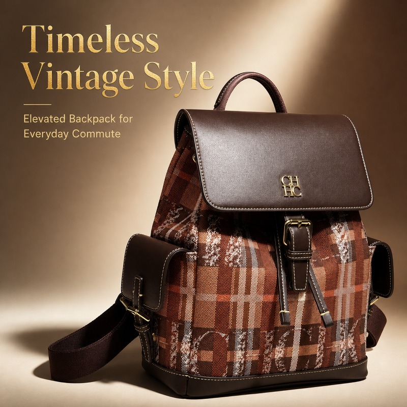 CHHC Fashion Color Block Backp - Luxury Bags For You 评论和价格