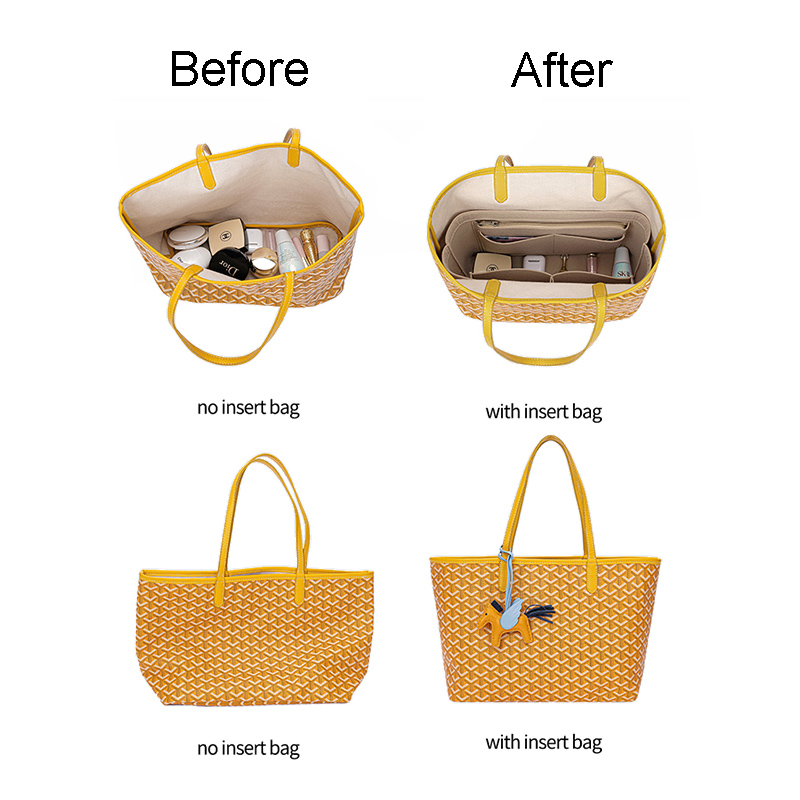 Felt Insert Bag Cosmetic Organ - Luxury Bags Goyard 评论和价格