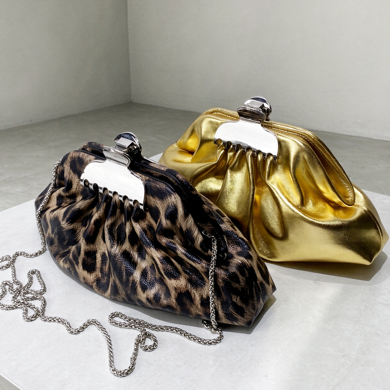 Clutch Leopard Print Evening B - Luxury Bags On Sale 评论和价格