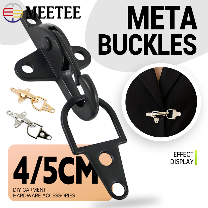1-5Pcs 4/5cm Silver Metal Buck - Luxury Bags With Silver Hardware 评论和价格