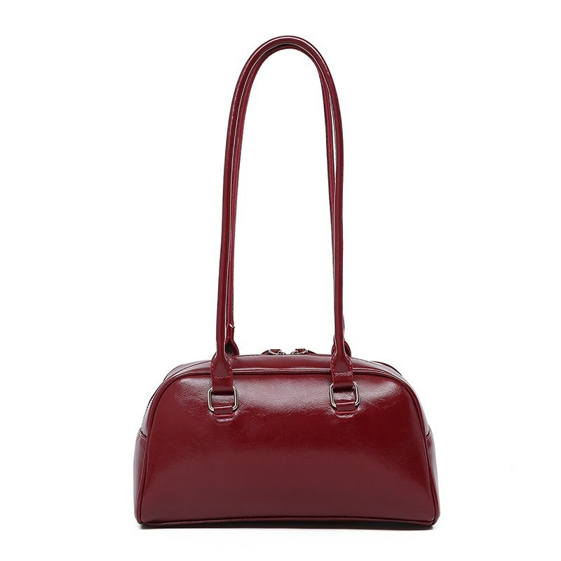 Lady Casual Versatile Solid Sh - Luxury Bags Girls 评论和价格