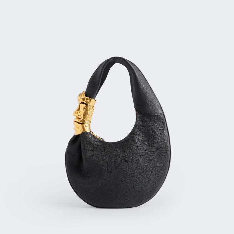 Designer Luxury Soufflé Bag Wo - Half Moon Bag Suede 评论和价格