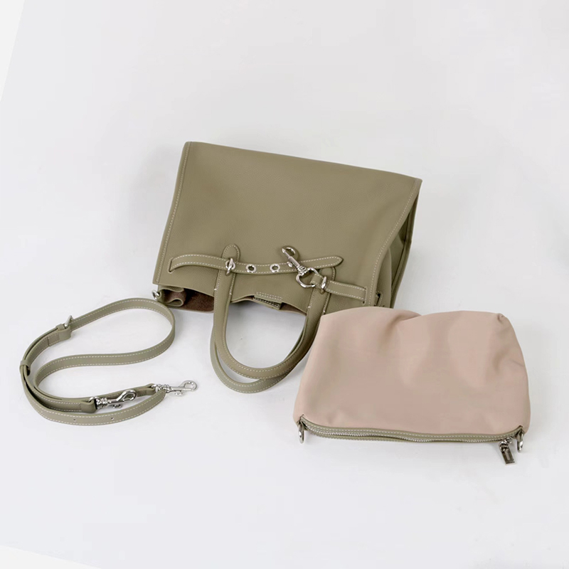 Luxury Brand Silver Buckle Wom - Luxury Bags With Silver Hardware 评论和价格